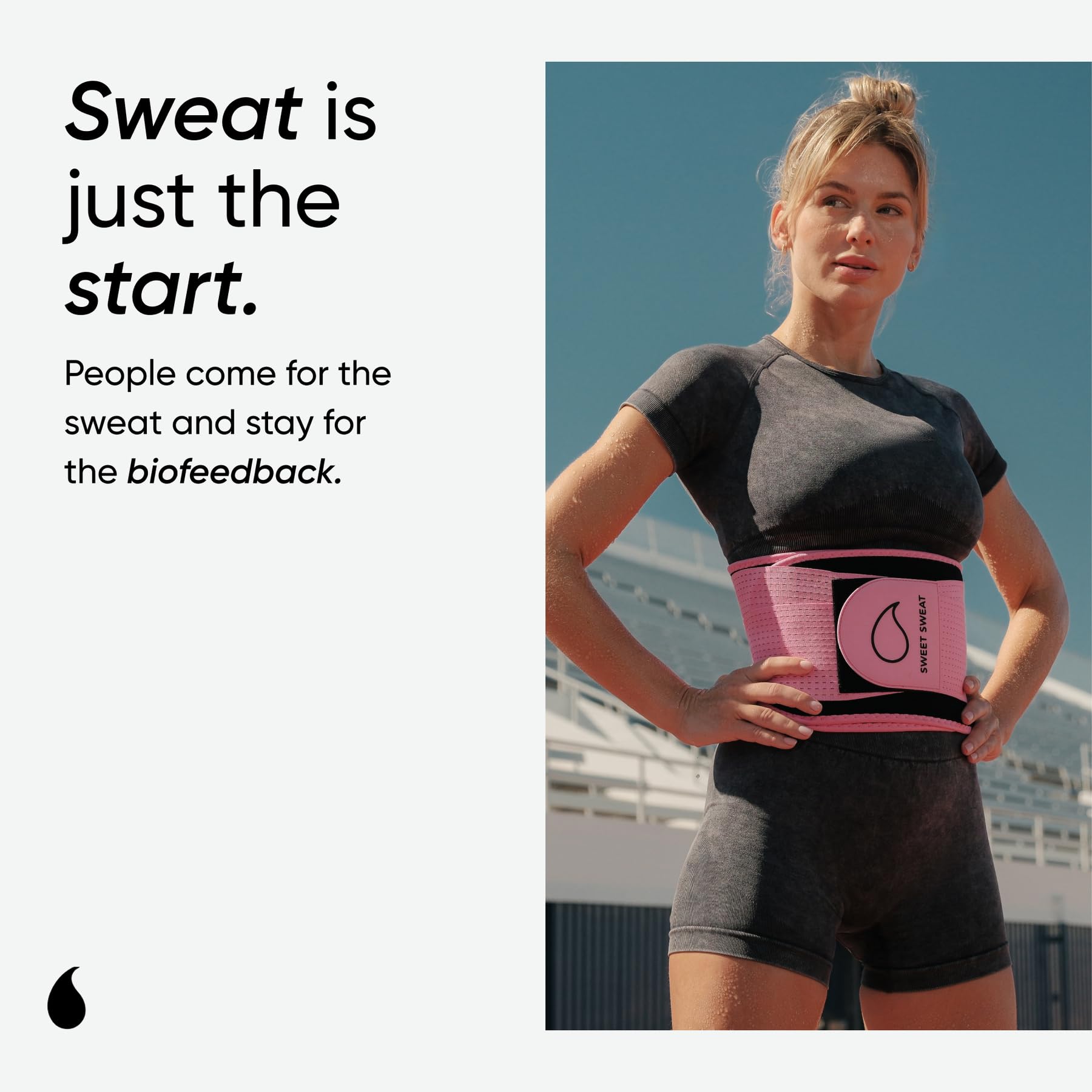 Sports Research Premium Sweat Enahancing Fitness Pack - Sweet Sweat Waist Trimmer Pro Series (XS-S) & Workout Enhancer Gel Stick (Citrus Mint, 6.4oz) - Image 4