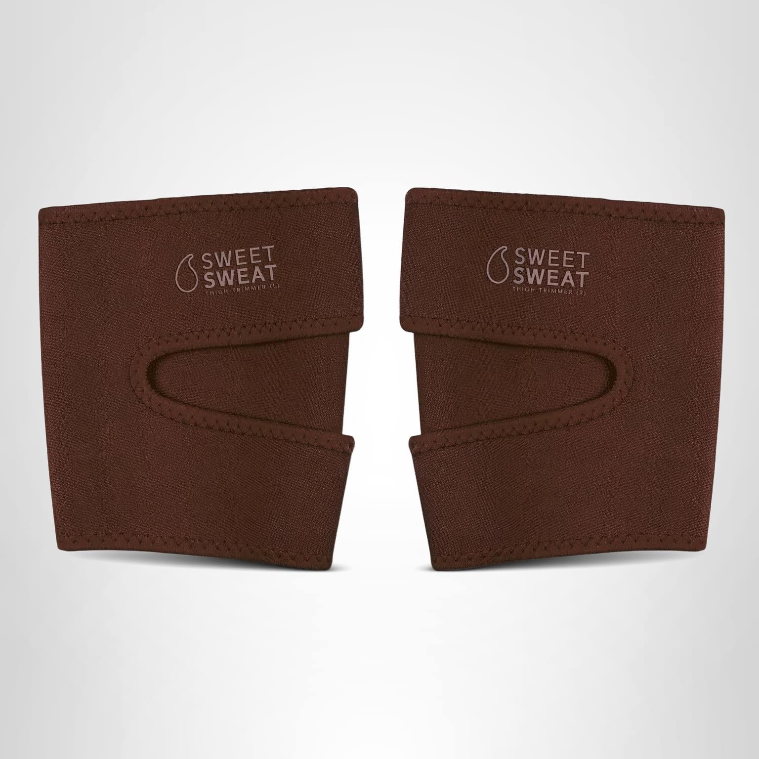 Sports Research Sweet Sweat Thigh Toned Trimmers for Men & Women | Increases Heat & Sweat to the Thighs (Terra, Small) - Image 7