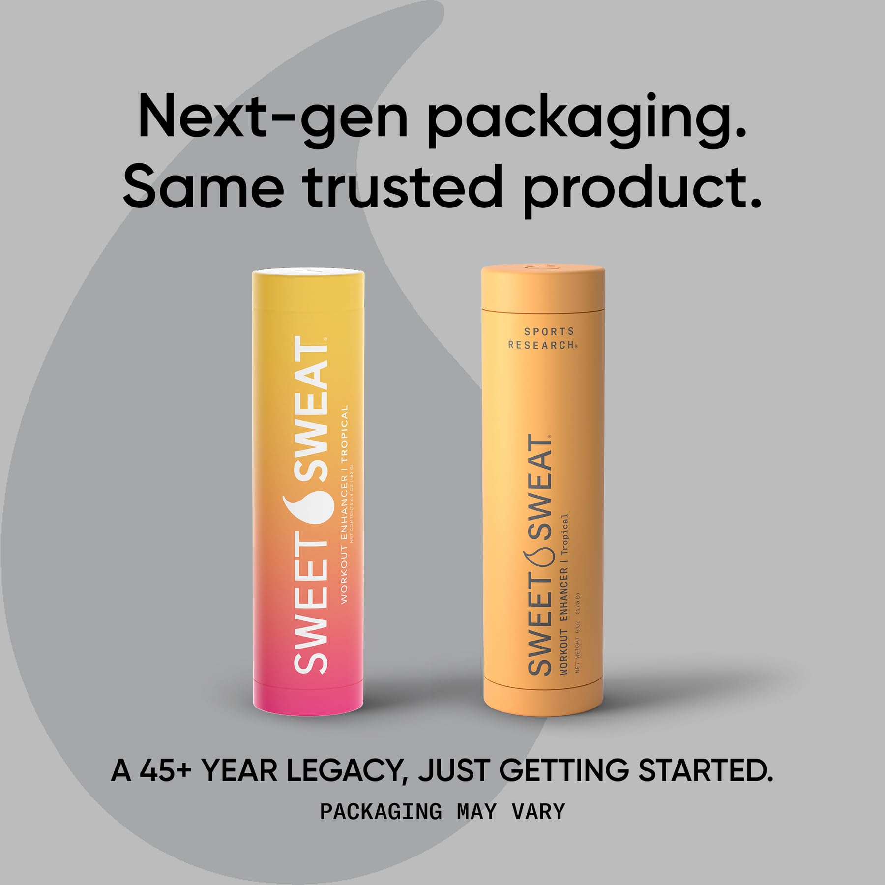 Sports Research Waist Trimmer Pack - Sweet Sweat Toned Waist Trimmer (Stone/Small) & Tropical Workout Enhancer Roll-On Gel - Image 3