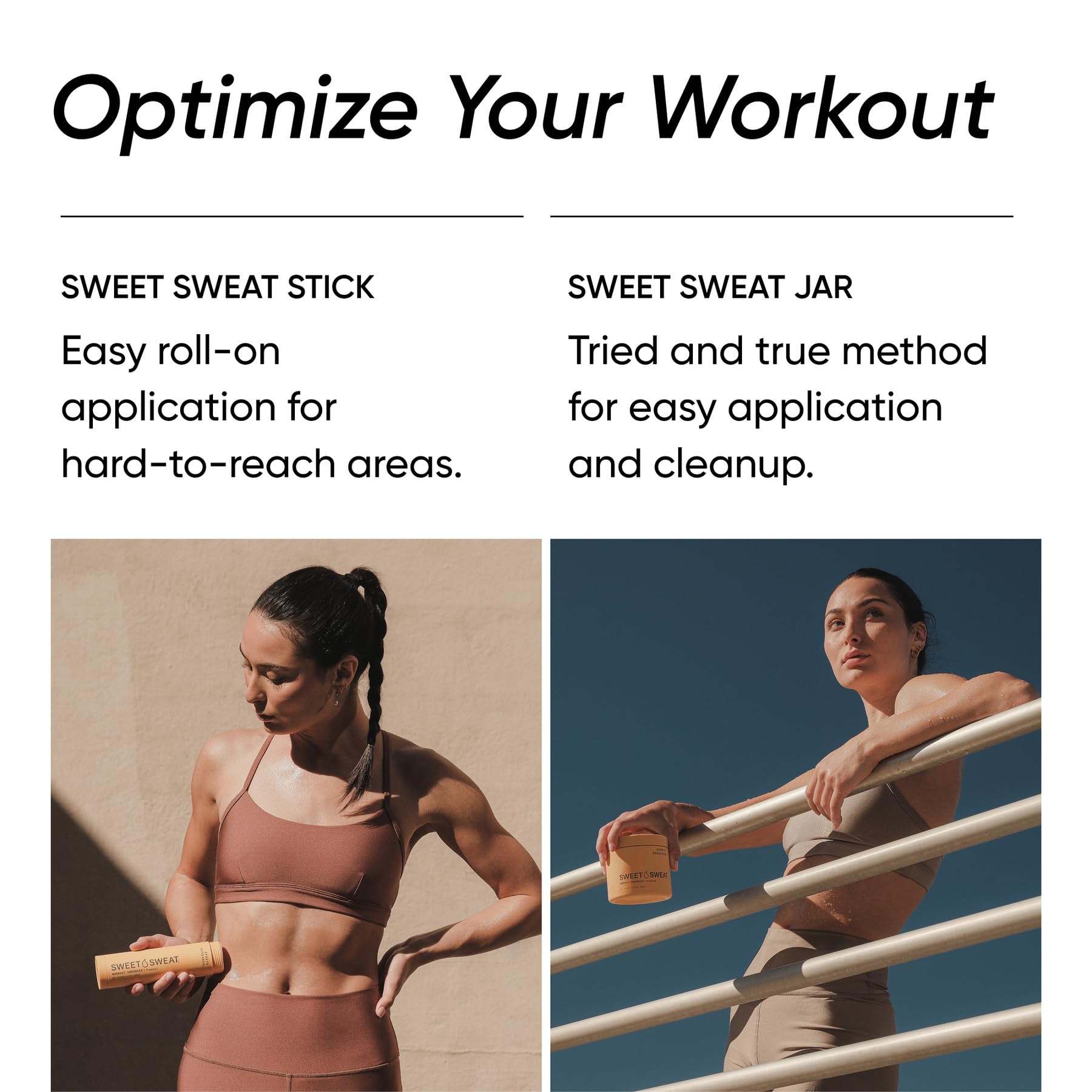 Sports Research Waist Trimmer Pack - Sweet Sweat Waist Trimmer (Black/Yellow, Small) + 'Workout Enhancer' Gel 13.5oz Jar (Tropical Scent) - Image 7